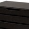 Baxton Studio Ernest Modern and Contemporary Dark Brown Finished Wood 2-Door Shoe Storage Cabinet 178-11027-Zoro - alternate 3